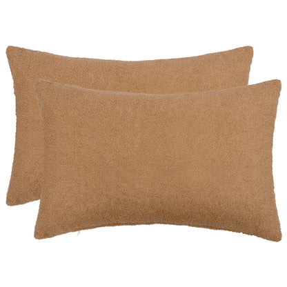 Federa 2 pcs HEERLEN Beige 30 x 50 cm Bouclé | homemem39