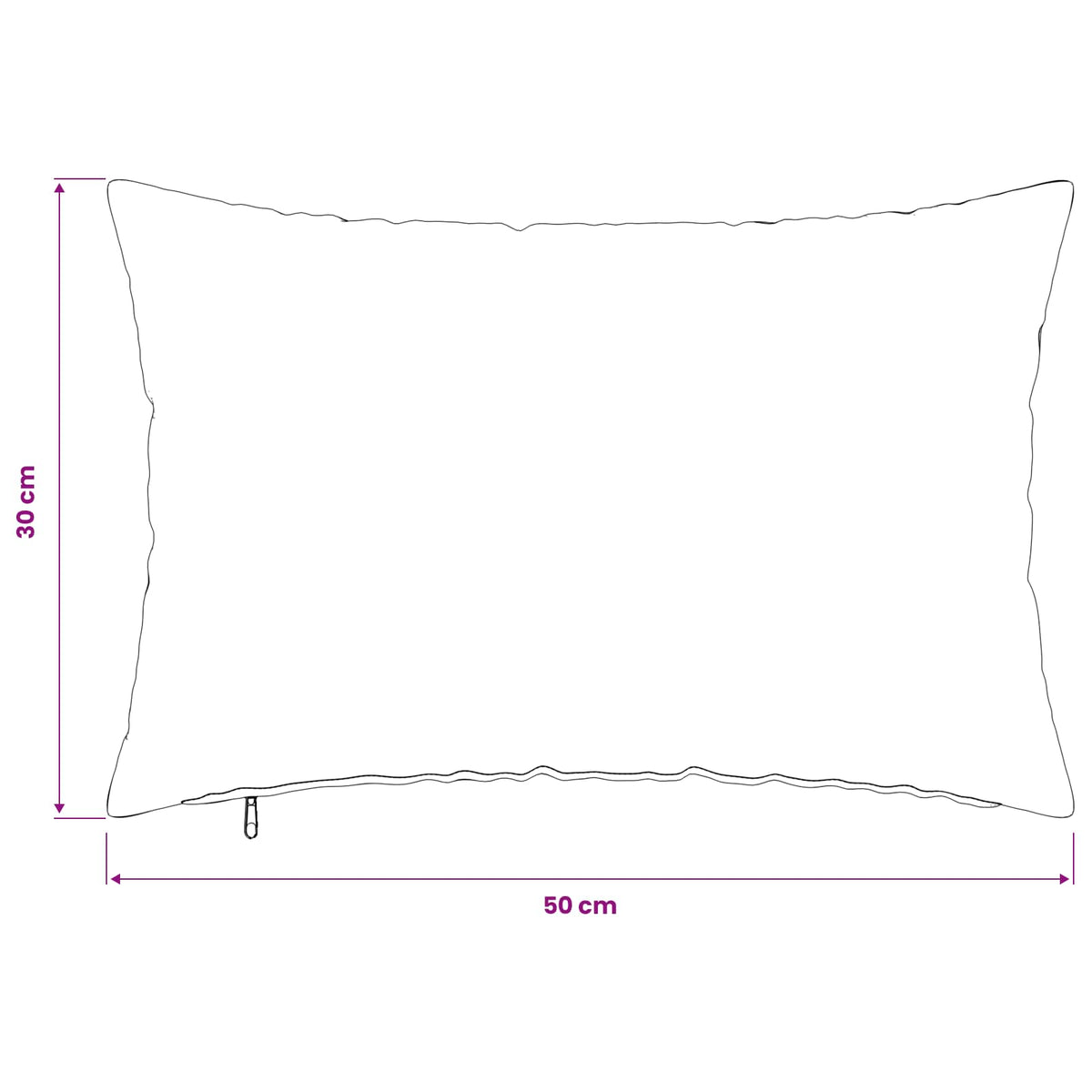 Federa 2 pcs HEERLEN Beige 30 x 50 cm Bouclé | homemem39