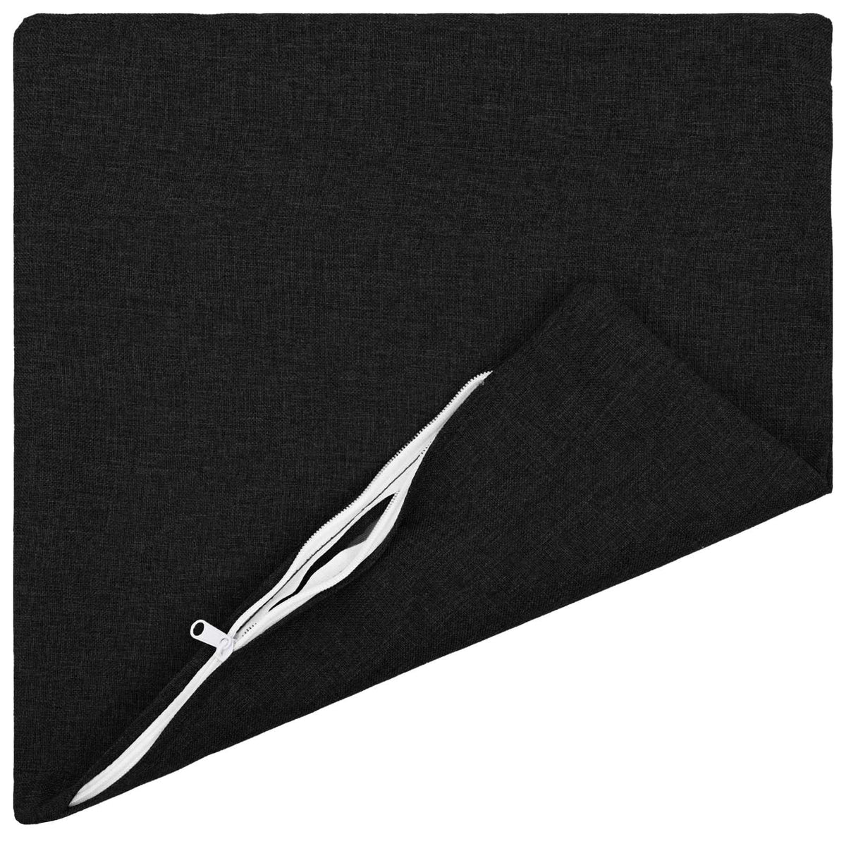Federa 6 pz HEERLEN Nero 35 x 35 cm Tessuto | homemem39