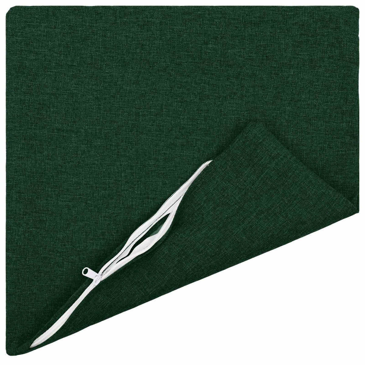 Federa 6 pz HEERLEN Verde Scuro 40 x 40 cm Tessuto | homemem39