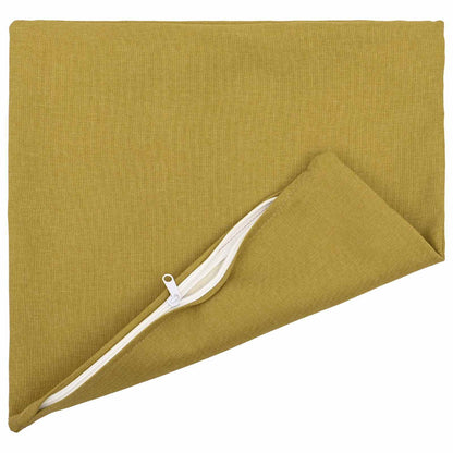 Federa 6 pz HEERLEN Verde chiaro 40 x 40 cm Tessuto