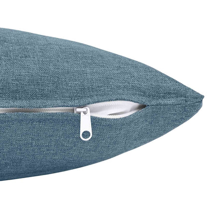 Federa 12 pz HEERLEN Blu jeans 40 x 40 cm Tessuto | homemem39