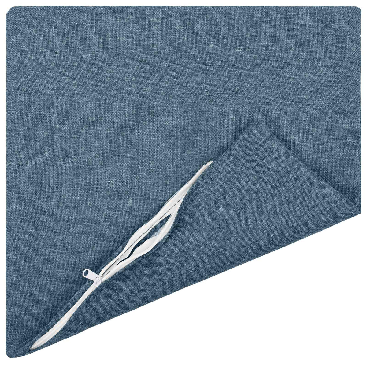 Federa 12 pz HEERLEN Blu jeans 40 x 40 cm Tessuto | homemem39