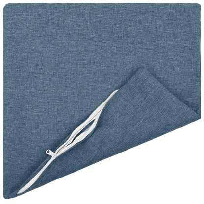 Federa 12 pz HEERLEN Blu jeans 40 x 40 cm Tessuto | homemem39