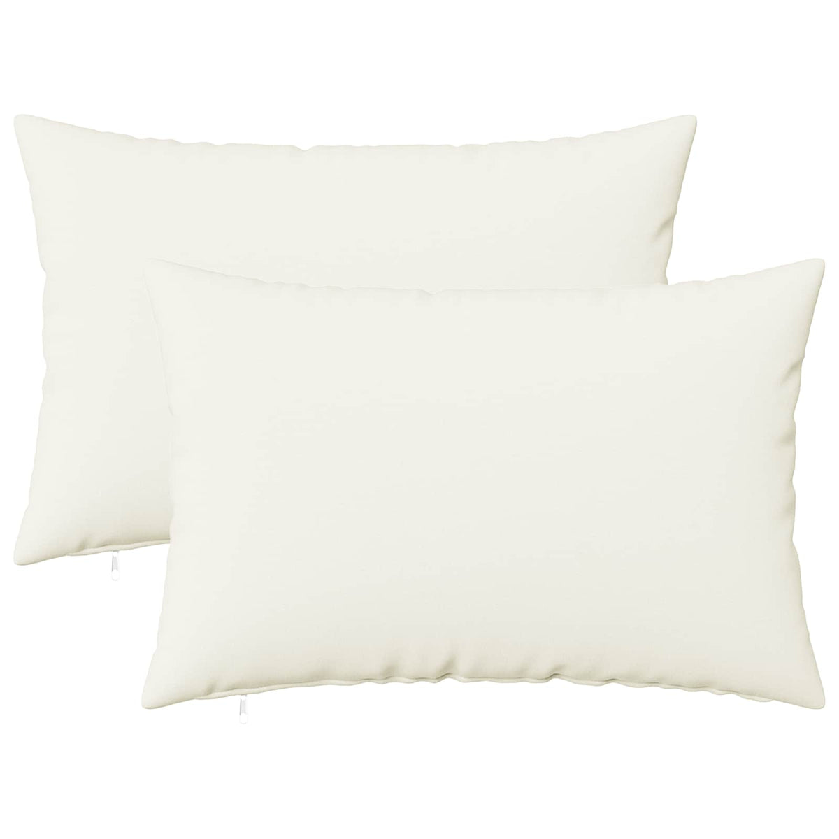Federa 2 pz HEERLEN Bianco 40 x 60 cm Tessuto | homemem39
