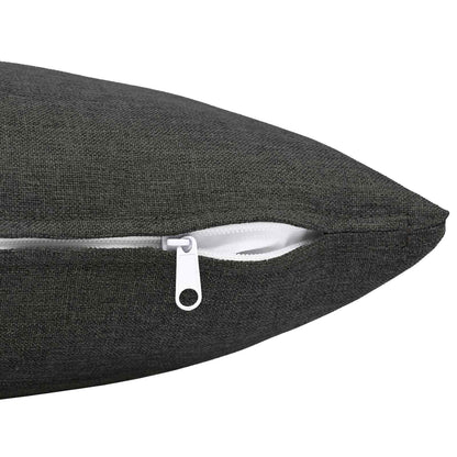 Federa 2 pz HEERLEN Grigio Scuro 40 x 70 cm Tessuto | homemem39