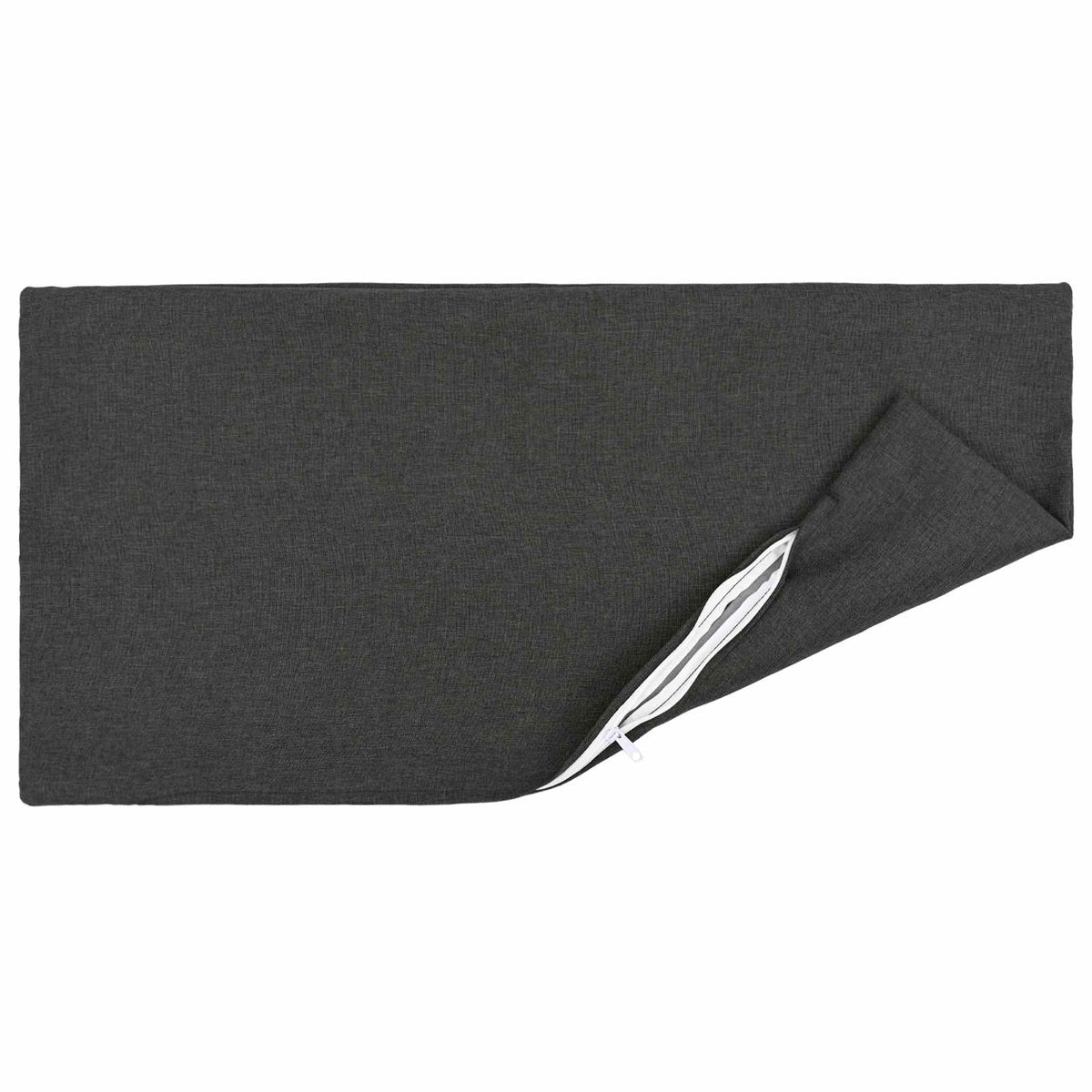 Federa 2 pz HEERLEN Grigio Scuro 40 x 70 cm Tessuto | homemem39