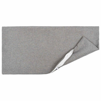 Federa 2 pz HEERLEN Grigio Nuvola 40 x 80 cm Tessuto