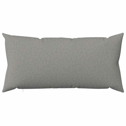 Federa 2 pz HEERLEN Grigio Nuvola 40 x 80 cm Tessuto