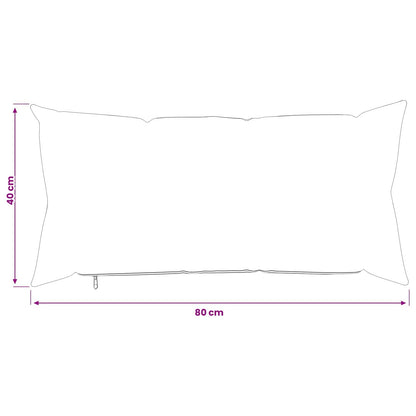 Federa 6 pz HEERLEN Rosso Vino 40 x 80 cm Tessuto | homemem39