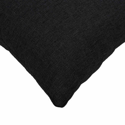 Federa 6 pz HEERLEN Nero 45 x 45 cm Tessuto | homemem39