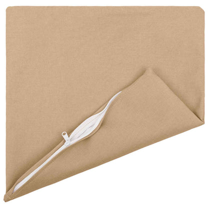 Federa 2 pz HEERLEN Crema 45 x 45 cm Tessuto | homemem39