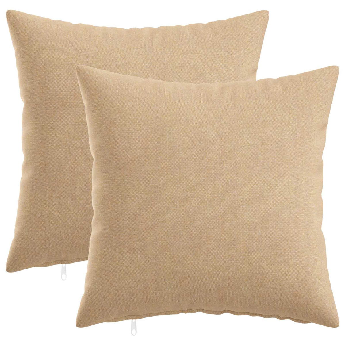 Federa 2 pz HEERLEN Crema 45 x 45 cm Tessuto | homemem39