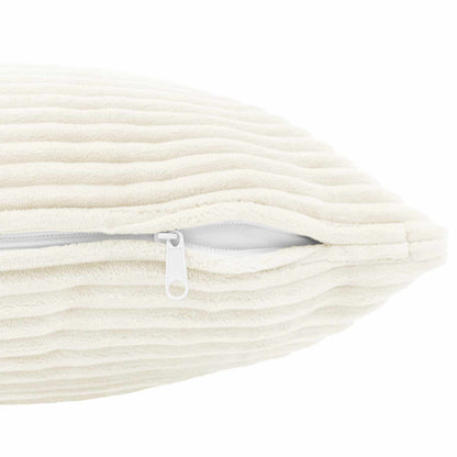 Federa 2 pcs HEERLEN Crema 50 x 80 cm corduroy | homemem39
