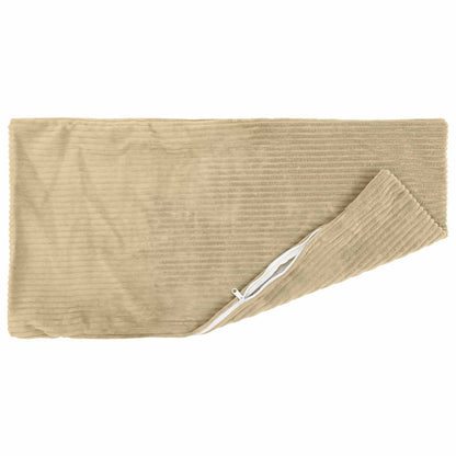 Federa 6 pcs HEERLEN Verde Grigio 50 x 80 cm corduroy | homemem39