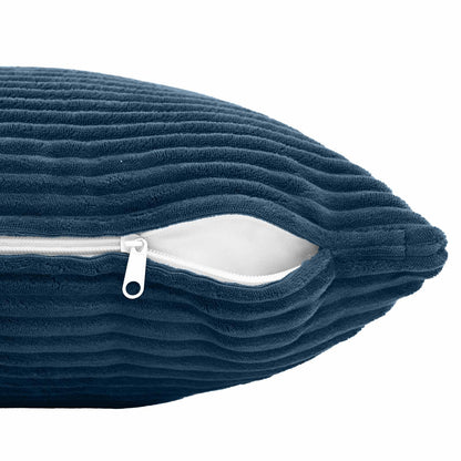 Federa 6 pcs HEERLEN Blu navy 50 x 80 cm corduroy