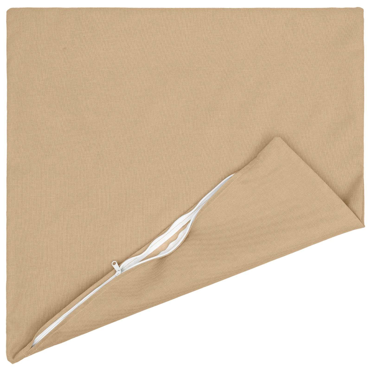 Federa 6 pz HEERLEN Crema 55 x 55 cm Tessuto