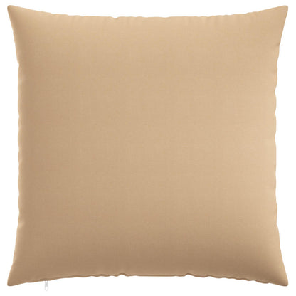 Federa 6 pz HEERLEN Crema 55 x 55 cm Tessuto