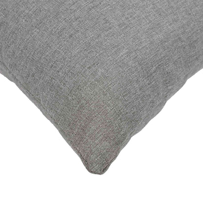 Federa 6 pz HEERLEN Grigio Nuvola 80 x 80 cm Tessuto