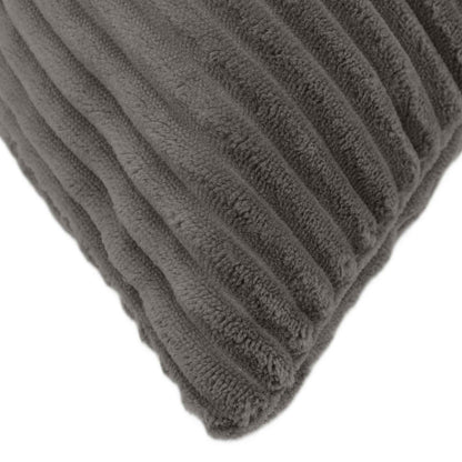 Federa 2 pcs ALMELO Grigio Scuro 30 x 50 cm corduroy | homemem39