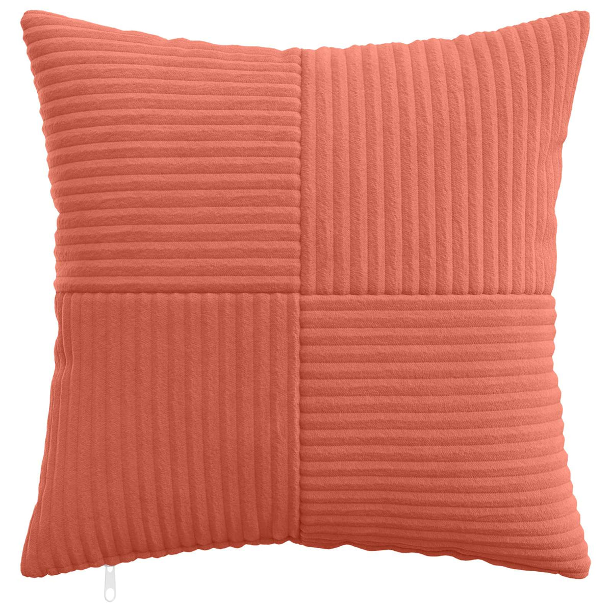 Federa 6 pcs ALMELO Rosso Arancio 40 x 40 cm corduroy | homemem39
