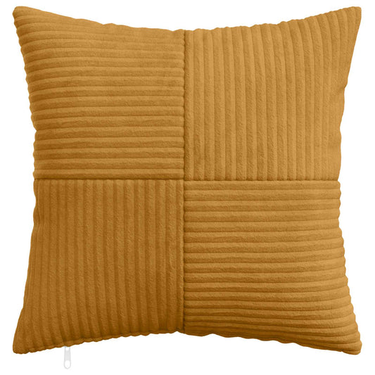 Federa 2 pcs ALMELO Giallo 40 x 40 cm corduroy