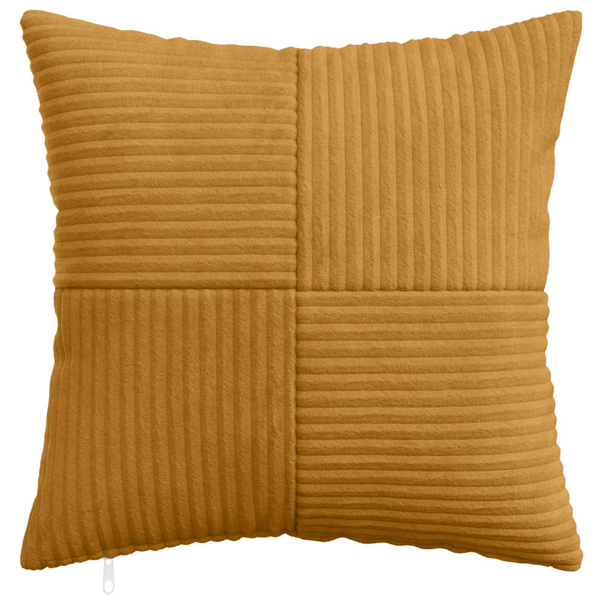Federa 6 pcs ALMELO Giallo 40 x 40 cm corduroy