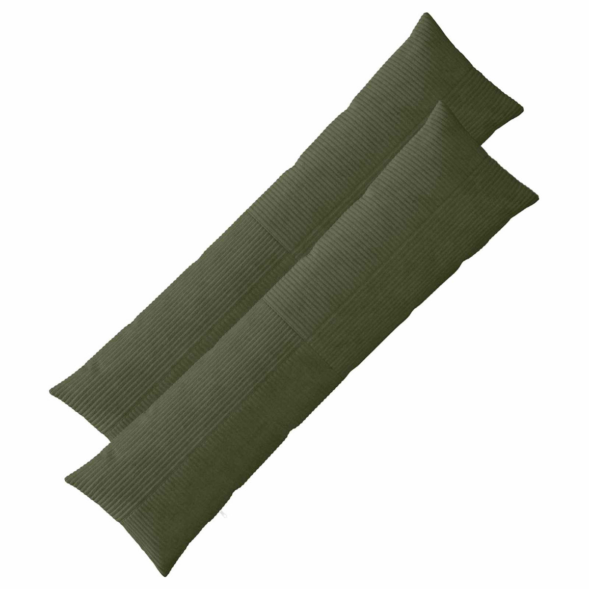 Federa 2 pcs ALMELO Verde 40 x 145 cm corduroy | homemem39
