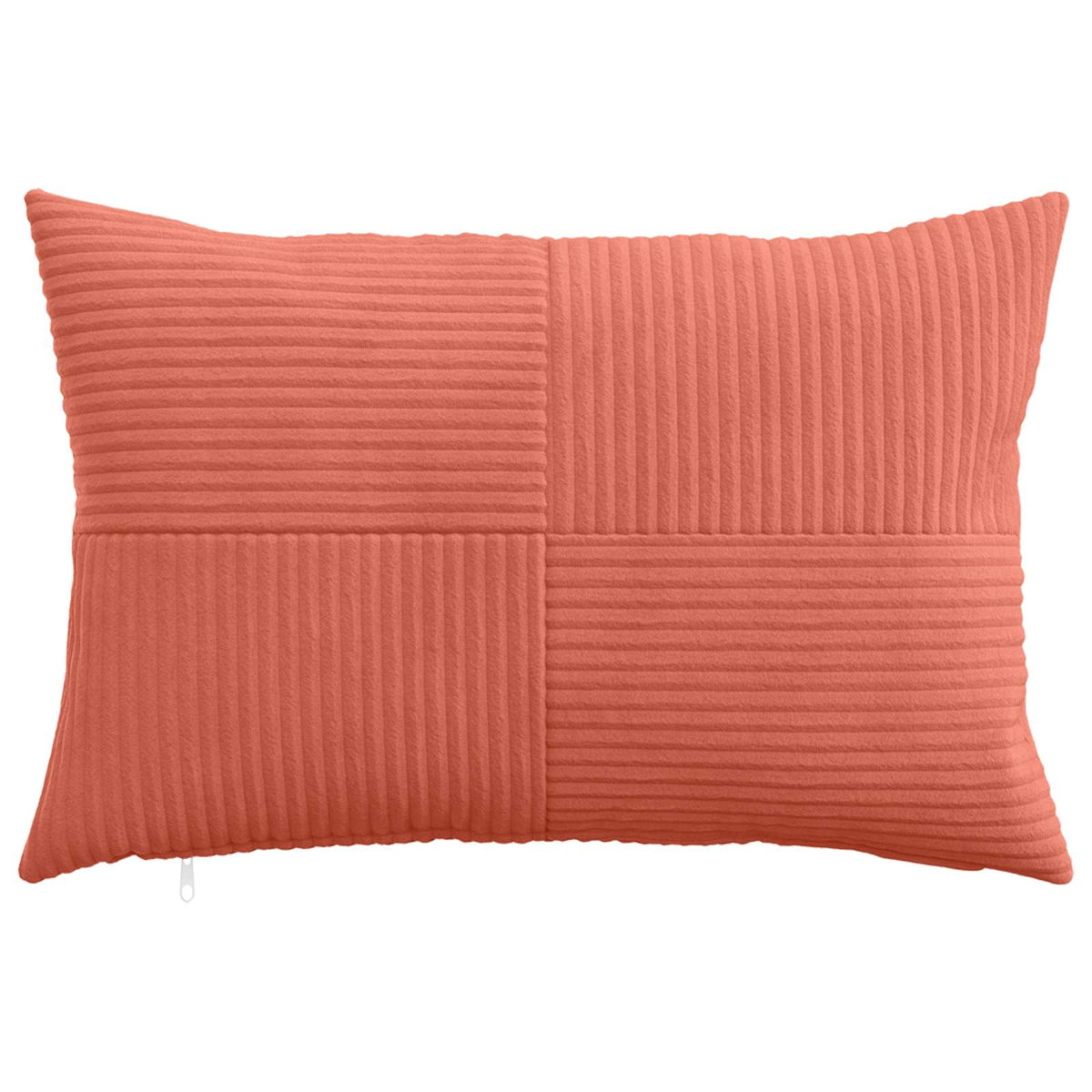 Federa 2 pcs ALMELO Rosso Arancio 40 x 60 cm corduroy | homemem39