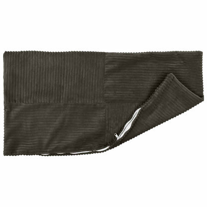 Federa 2 pcs ALMELO Antracite 40 x 60 cm corduroy | homemem39