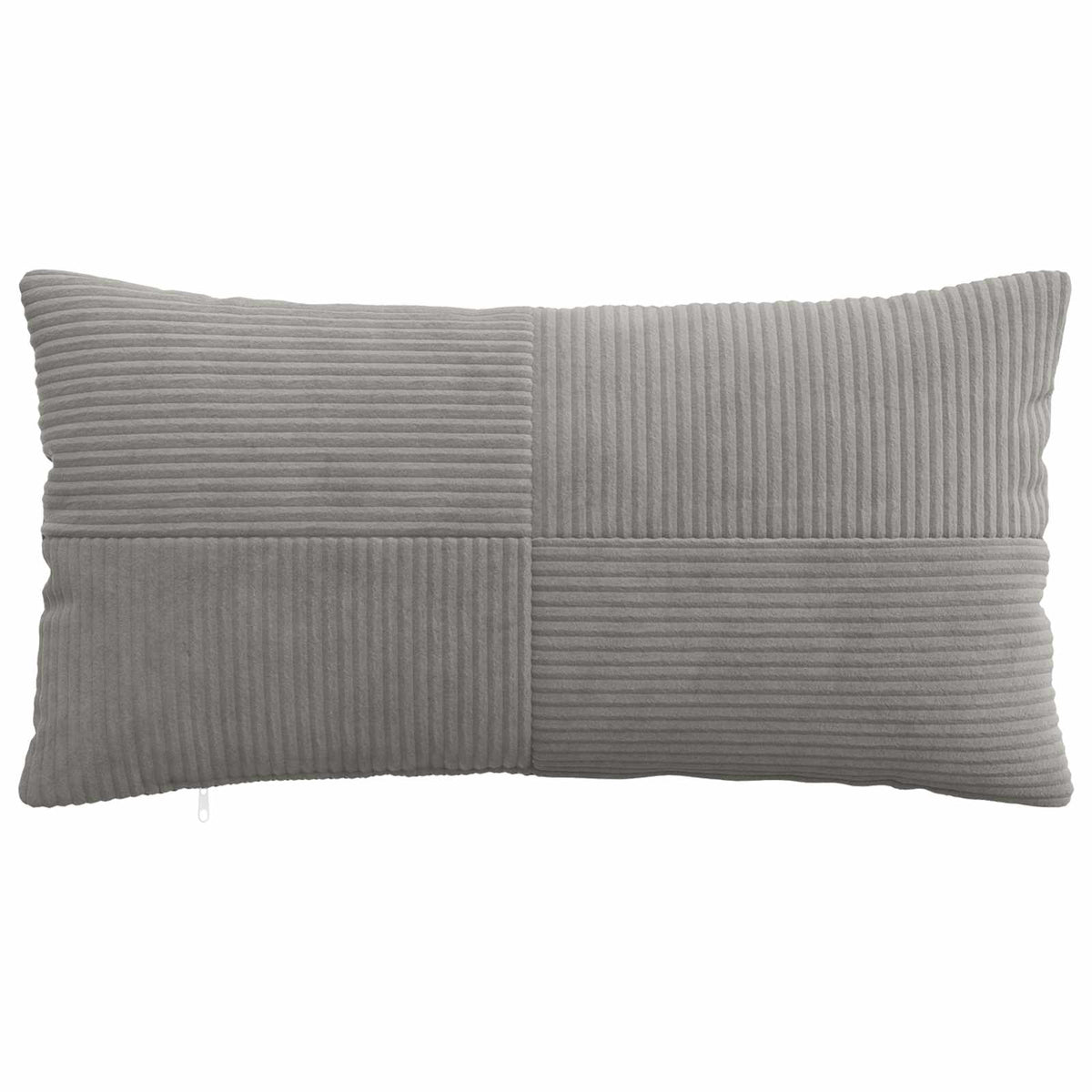 Federa 6 pcs ALMELO Grigio Chiaro 40 x 70 cm corduroy