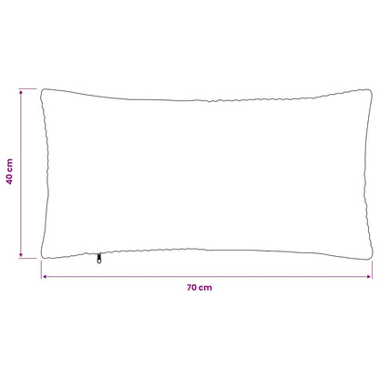 Federa 6 pcs ALMELO Grigio Scuro 40 x 70 cm corduroy | homemem39