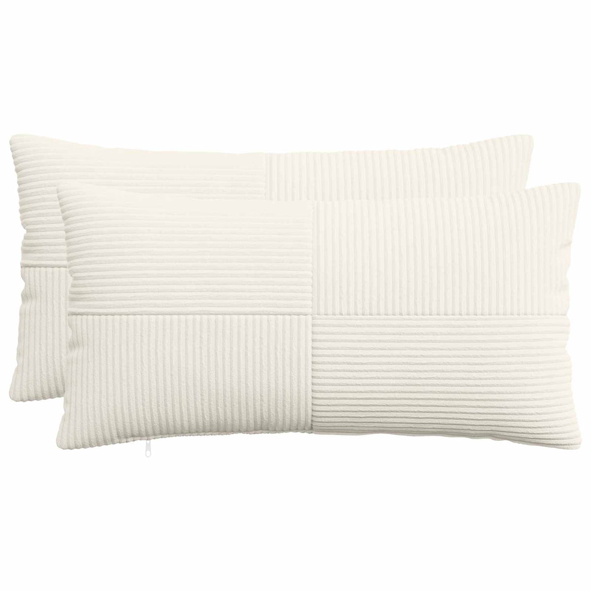 Federa 2 pcs ALMELO Crema 40 x 80 cm corduroy | homemem39