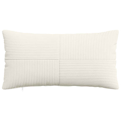 Federa 6 pcs ALMELO Crema 40 x 80 cm corduroy | homemem39