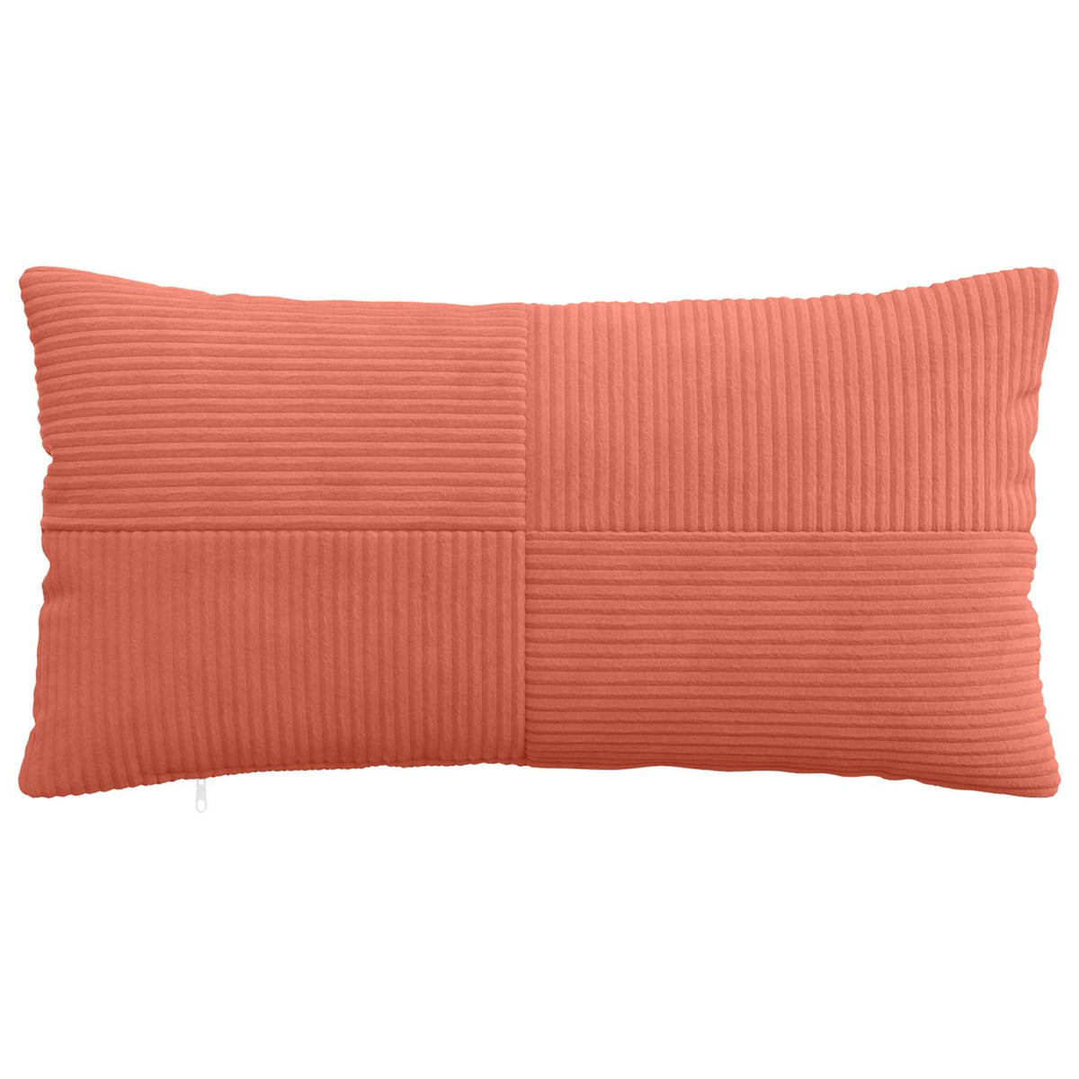 Federa 2 pcs ALMELO Rosso Arancio 40 x 80 cm corduroy | homemem39