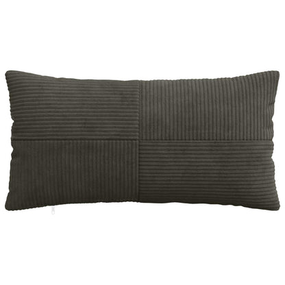 Federa 6 pcs ALMELO Antracite 40 x 80 cm corduroy | homemem39