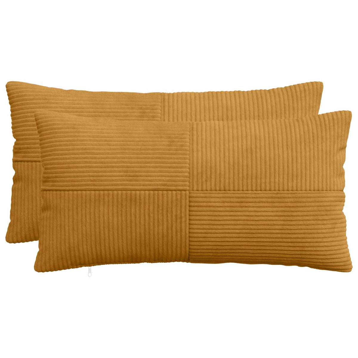Federa 2 pcs ALMELO Giallo 40 x 80 cm corduroy | homemem39