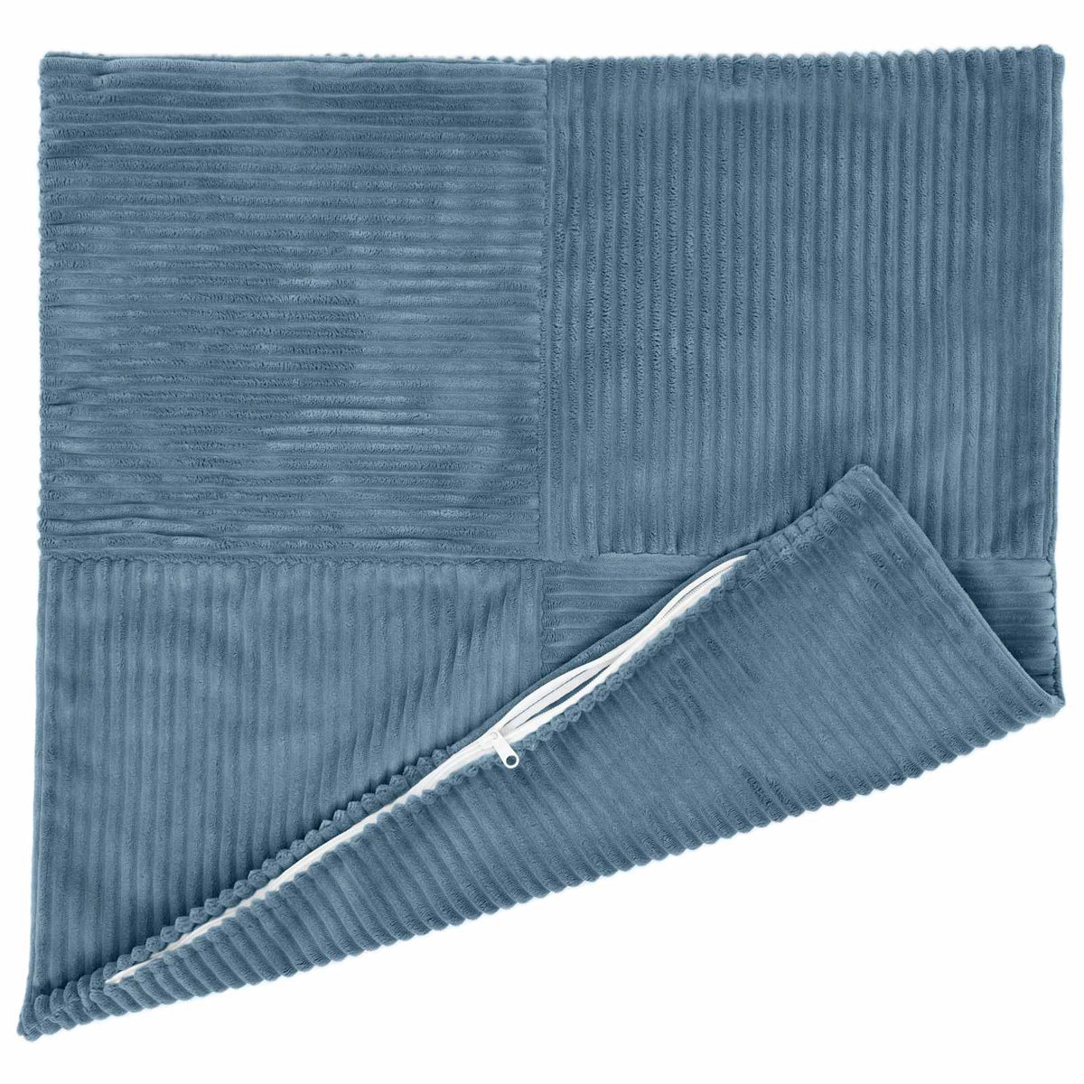 Federa 6 pcs ALMELO Blu 45 x 45 cm corduroy | homemem39