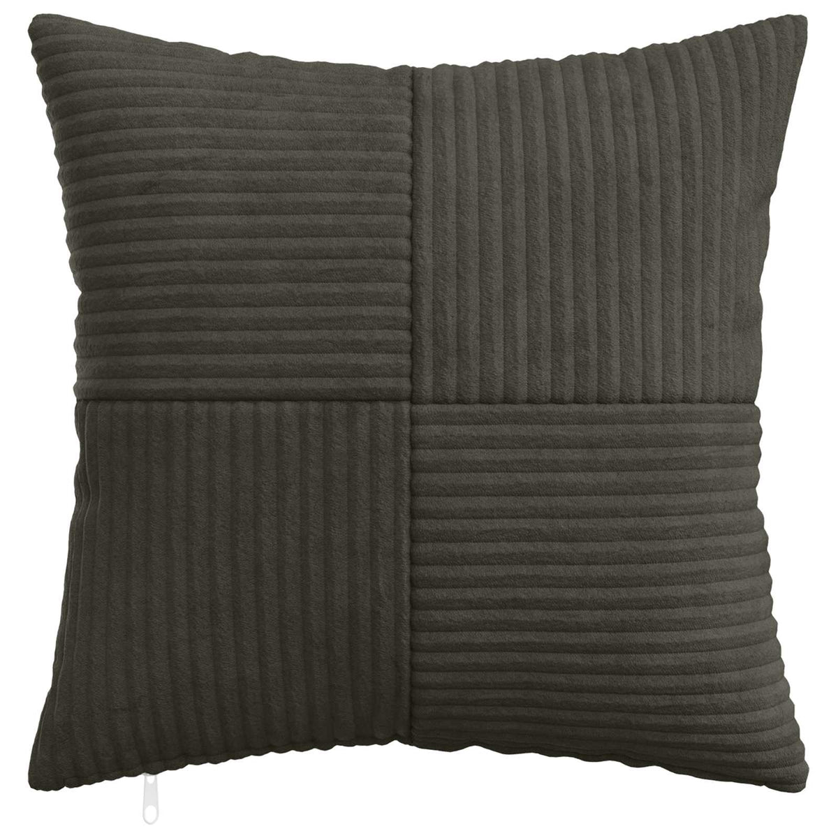 Federa 6 pcs ALMELO Antracite 45 x 45 cm corduroy | homemem39
