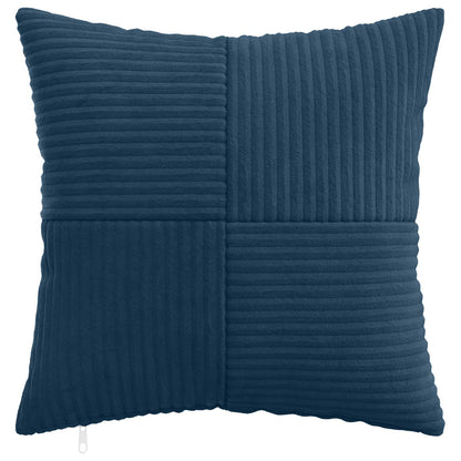 Federa 12 pcs ALMELO Blu navy 45 x 45 cm corduroy | homemem39