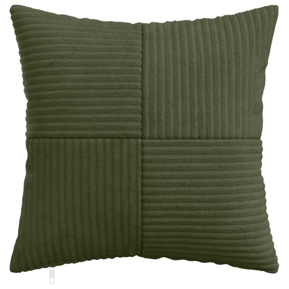Federa 12 pcs ALMELO Verde 45 x 45 cm corduroy | homemem39