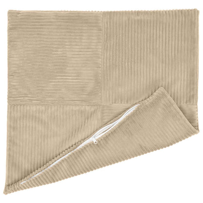Federa 6 pcs ALMELO Tortora 45 x 45 cm corduroy | homemem39