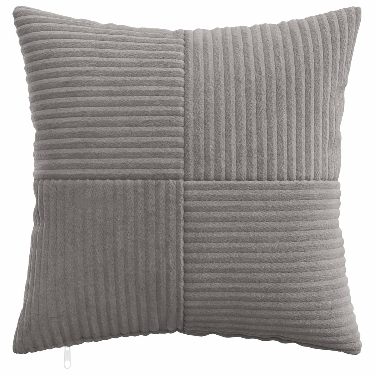 Federa 12 pcs ALMELO Grigio Chiaro 50 x 50 cm corduroy | homemem39
