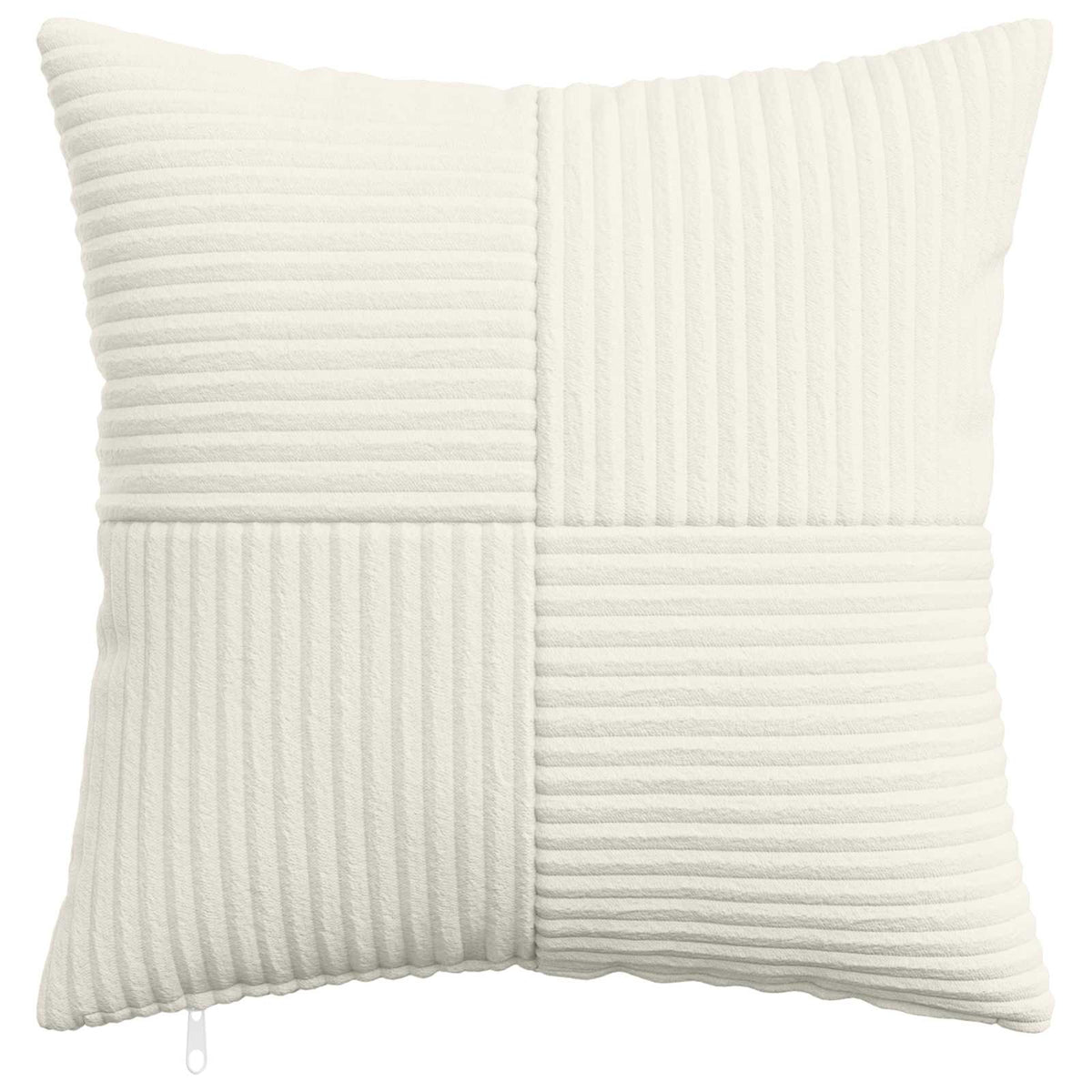 Federa 2 pcs ALMELO Crema 50 x 50 cm corduroy | homemem39