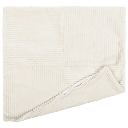 Federa 12 pcs ALMELO Crema 50 x 50 cm corduroy | homemem39