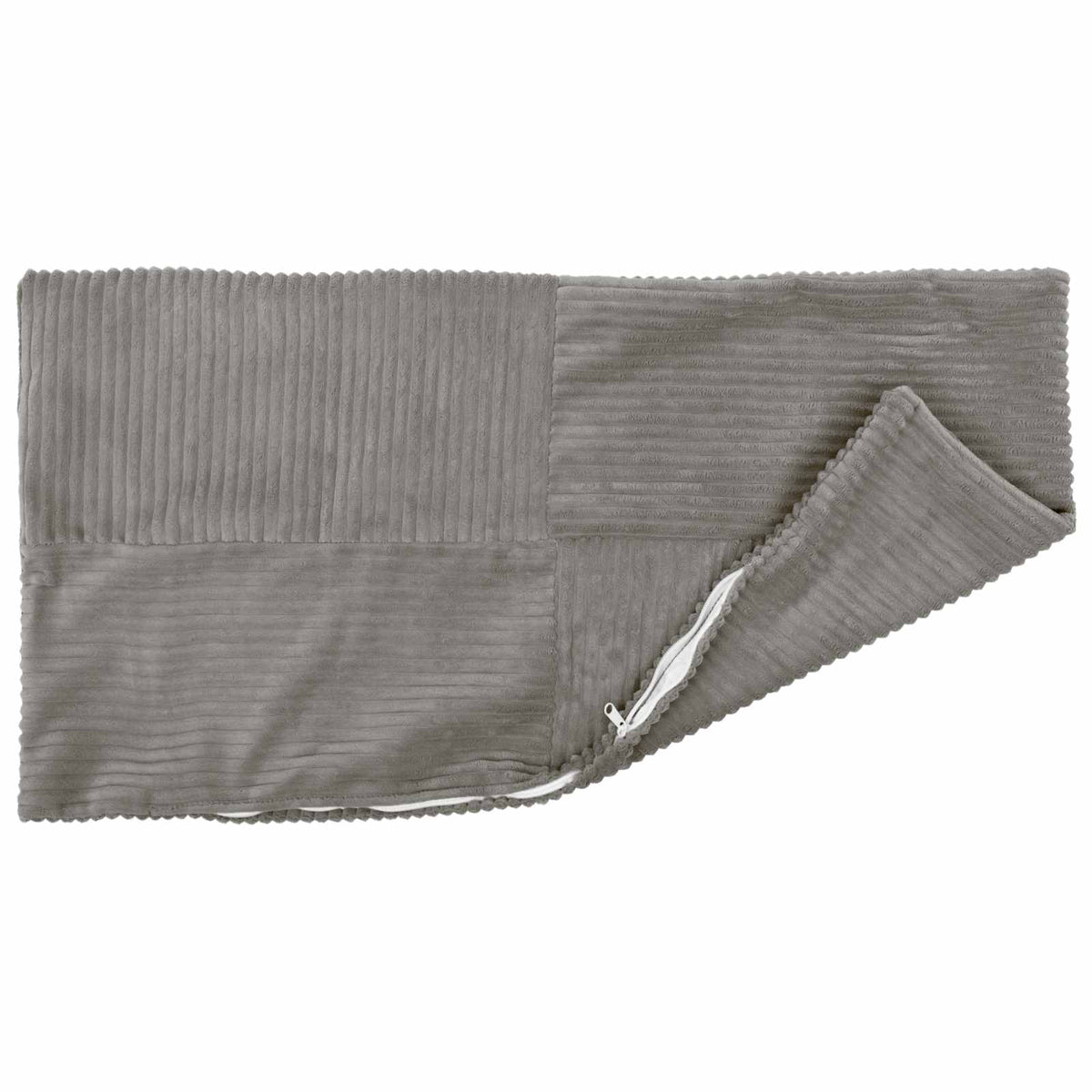Federa 2 pcs ALMELO Grigio Chiaro 50 x 70 cm corduroy | homemem39
