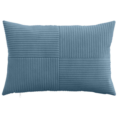 Federa 2 pcs ALMELO Blu 50 x 70 cm corduroy | homemem39