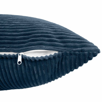 Federa 6 pcs ALMELO Blu navy 50 x 70 cm corduroy | homemem39