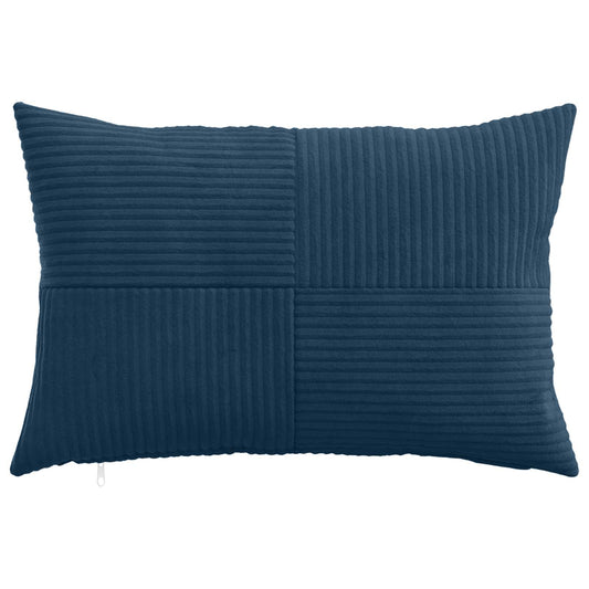 Federa 6 pcs ALMELO Blu navy 50 x 70 cm corduroy | homemem39