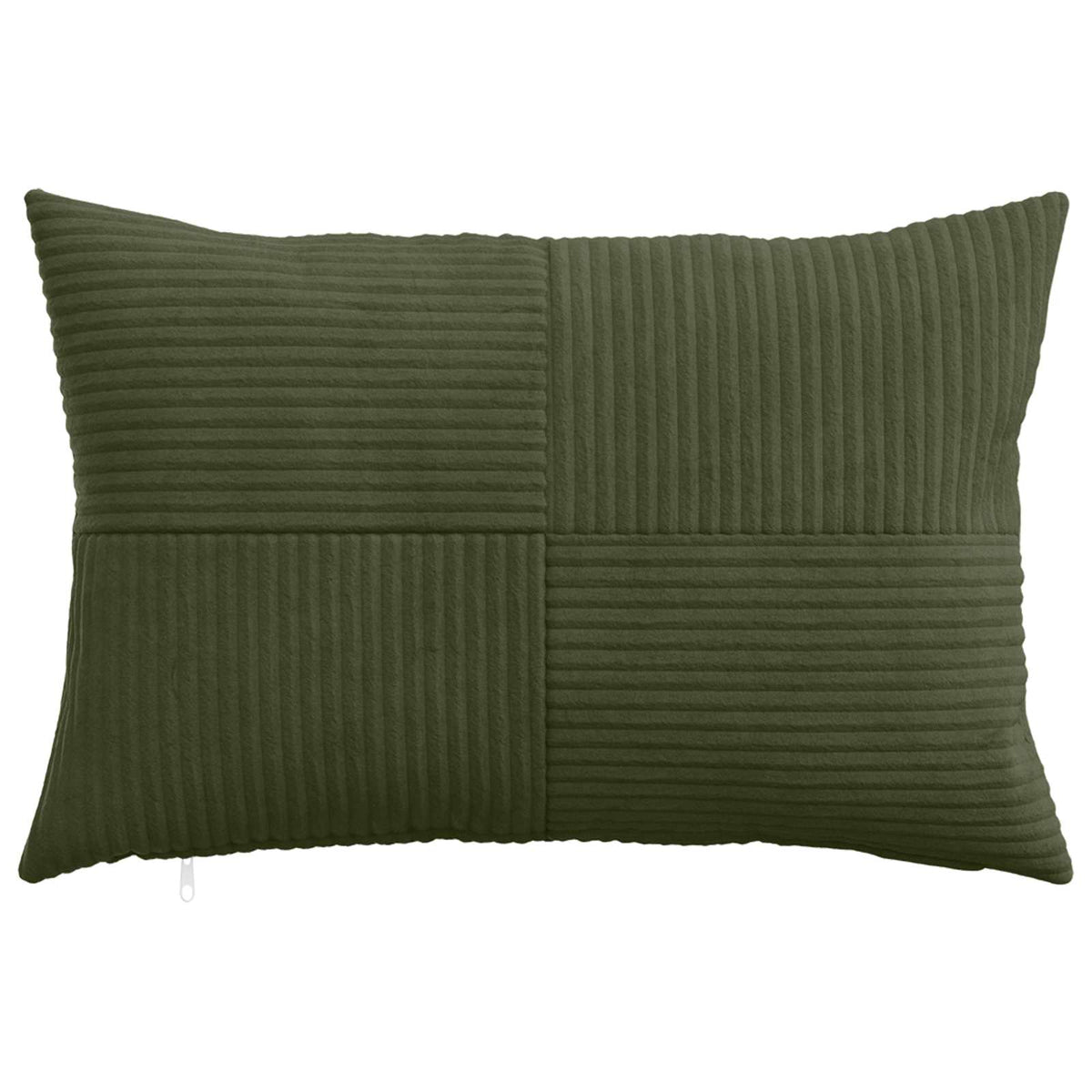 Federa 6 pcs ALMELO Verde 50 x 80 cm corduroy | homemem39